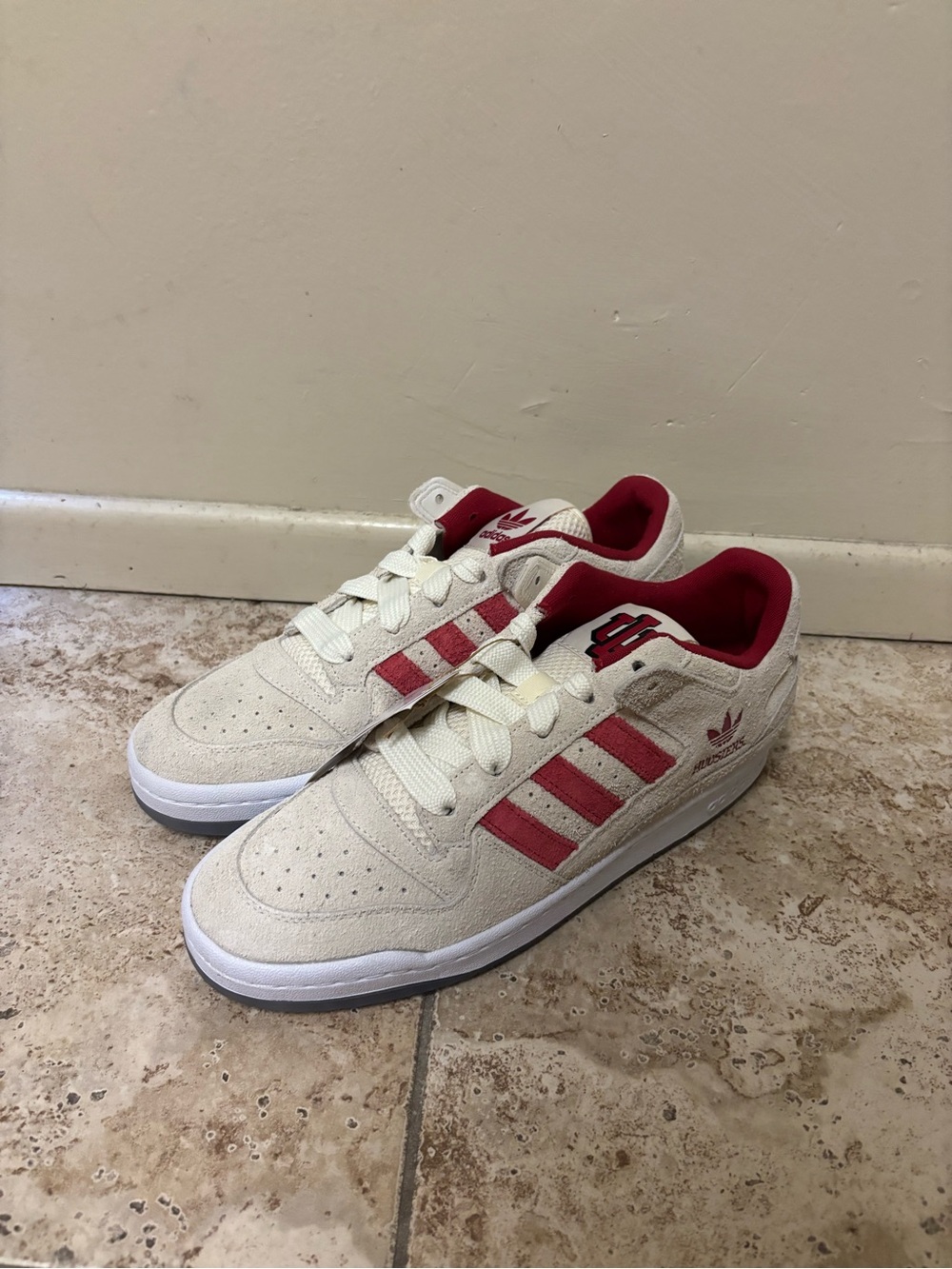 Adidas Forum Low CL NCAA Indiana Hoosiers Low Top Sneakers HQ7482 Men’s 12 NWT